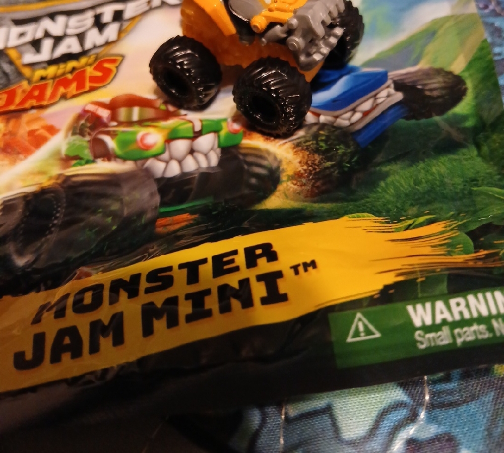 Digatron Monster Jam Mini Truck Toy - JCB Orange.new In UnOpened Pkg. - Picture 2 of 4